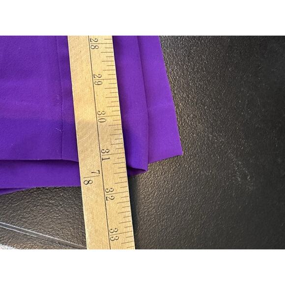 NEW Express Size 2 Women Stylist Wide Leg High Waist Pants Formal Pleated 45-10 - Picture 10 of 11